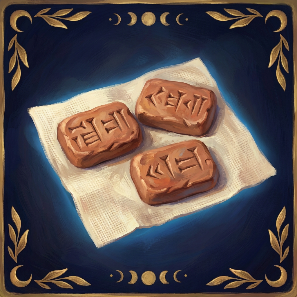 Clay tablets representing the birth of written language as a technology of civilization. Ancient Tablets