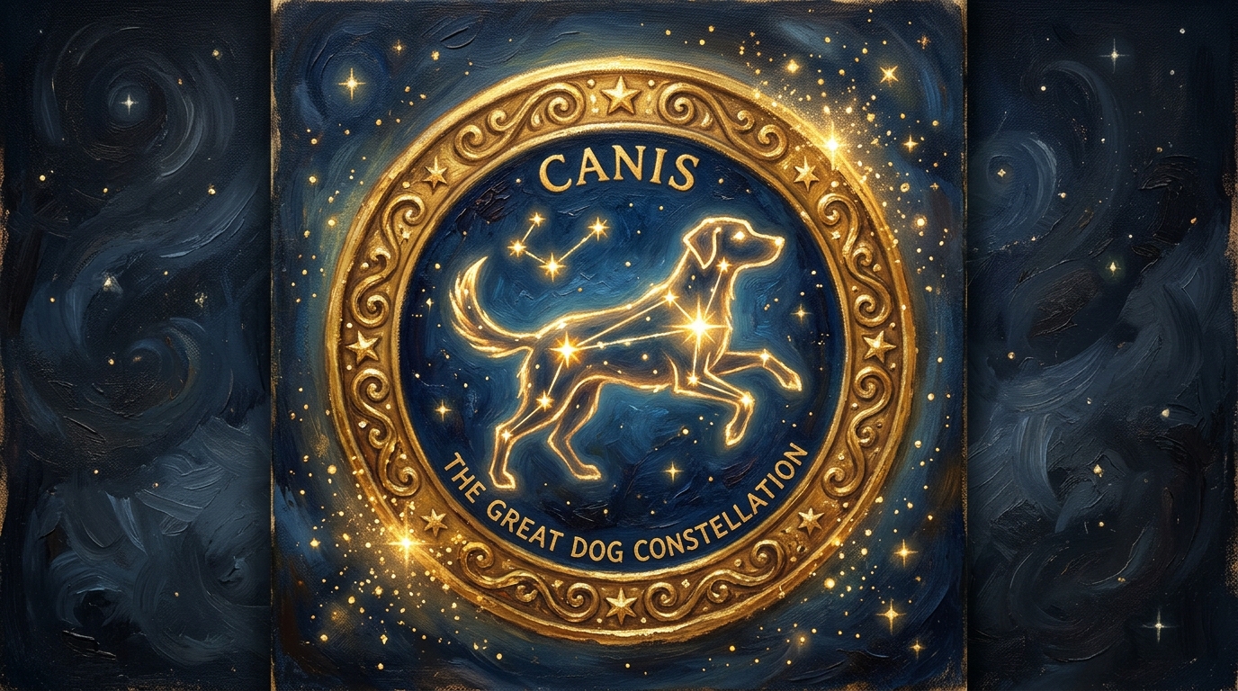 Crest of Canis (The Great Dog)