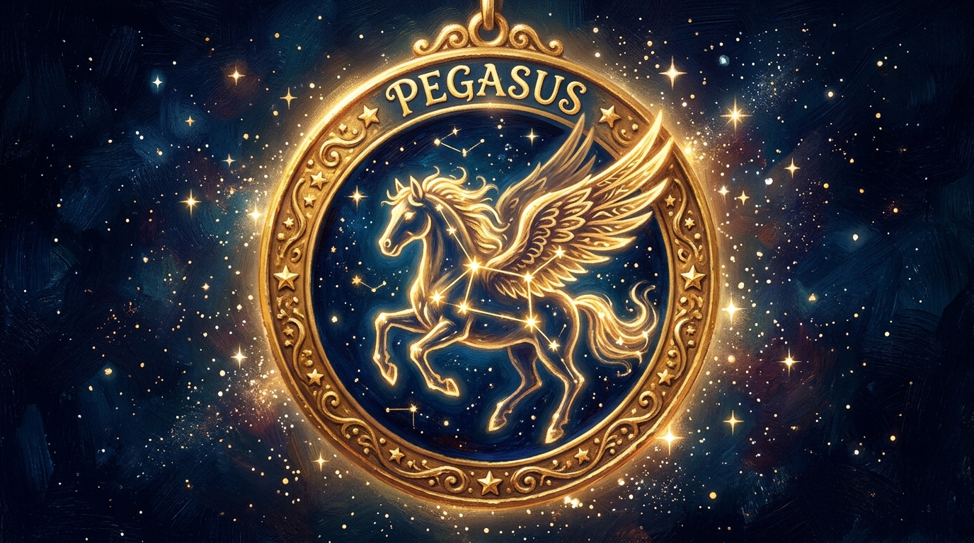 Crest of Pegasus (The Winged Horse)